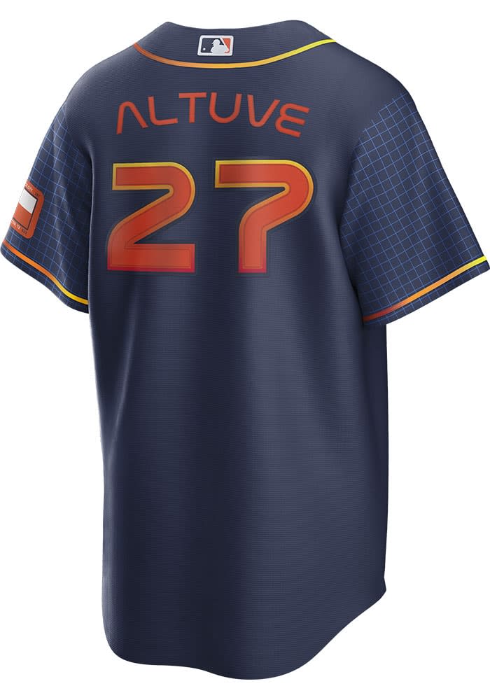 MLB Youth Houston Astros Jose Altuve Nike newest Navy Alternate Replica Player Jersey