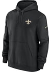 Main image for Nike New Orleans Saints Mens Black Sideline Club Fleece Long Sleeve Hoodie