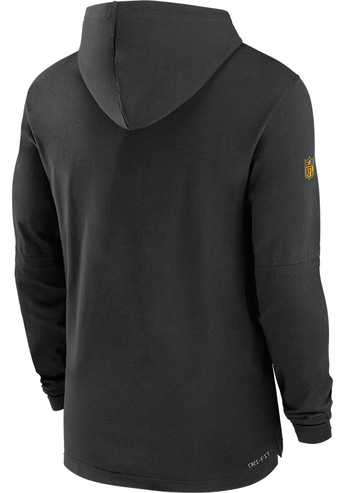 【NIKE】Pittsburgh Steelers Sideline Team Issue Club Pittsburgh Steelers Men's Nike Black Team Issue Sideline