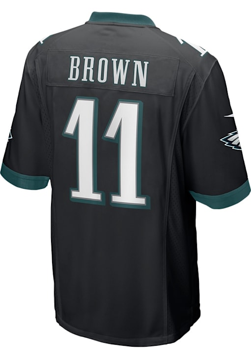 AJ Brown Philadelphia Eagles BLACK Alternate Game Jersey 17326406