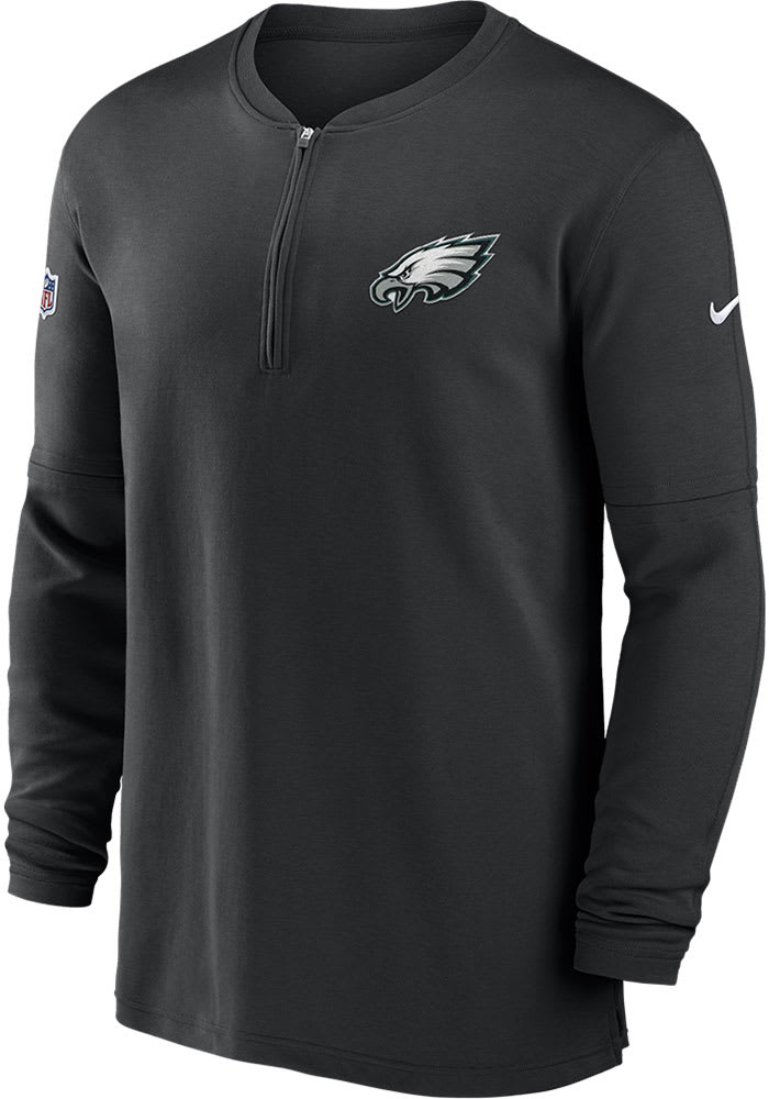 Nike Philadelphia Eagles Mens BLACK Sideline Dri-Fit