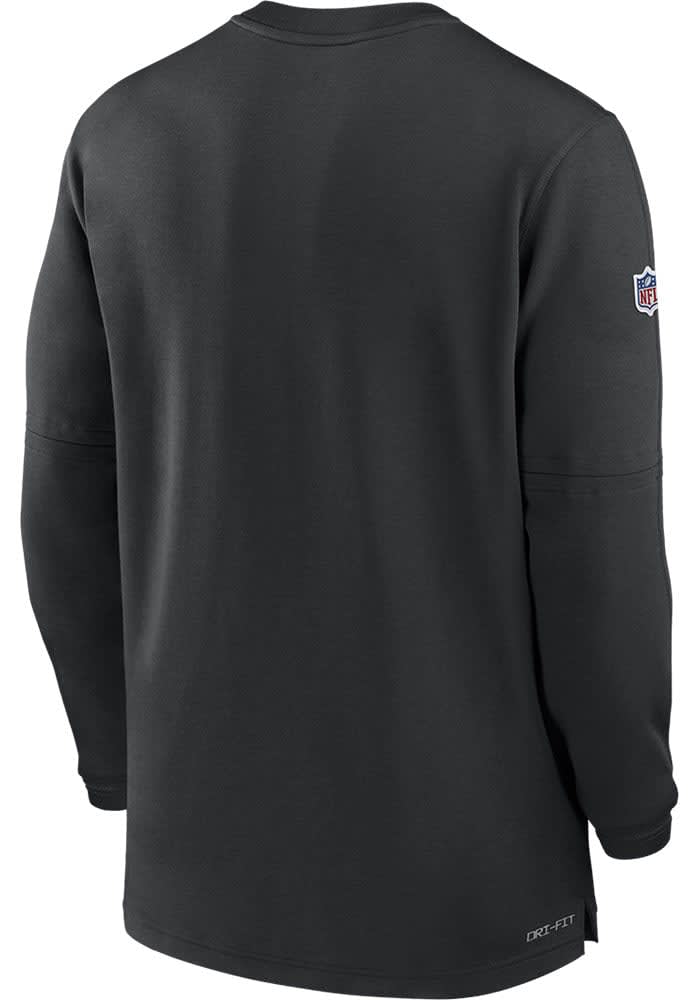 【NIKE】Detroit Lions Club Men's Nike NFL Pullover Crew Detroit Lions Nike 2024 NFL Sideline Team Issue Club