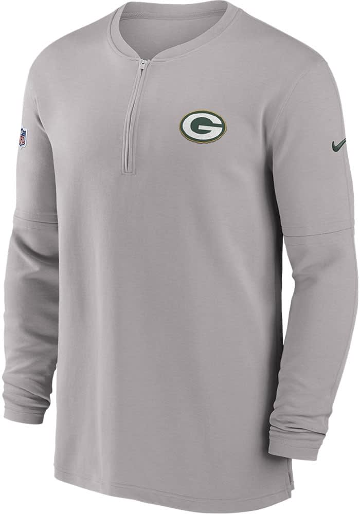 Green Bay Packers Equipment 3XL ハーフジップ 105088-010-EB3672-Green-Bay-