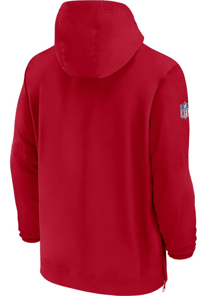 Nike Kansas City Chiefs Mens Red Sideline Player LTWT Light Weight