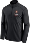 Main image for Nike Houston Astros Mens Black 2022 LCS Team Champions Long Sleeve 1/4 Zip Pullover