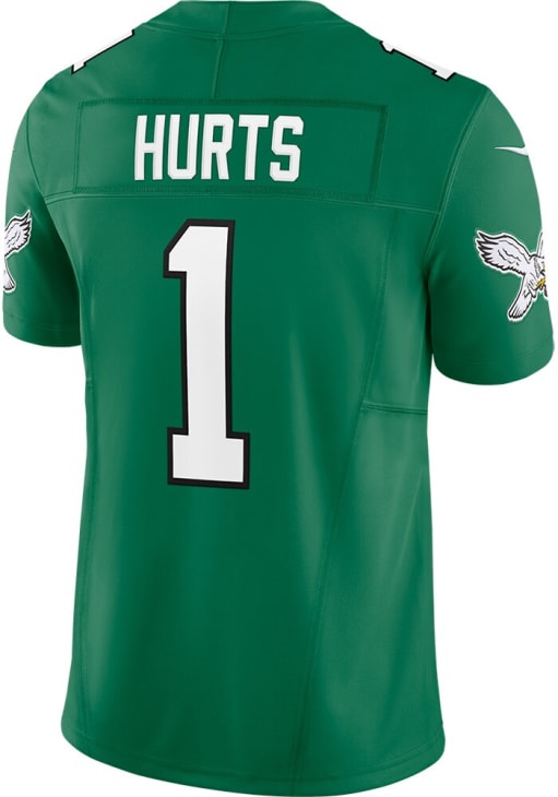 Jalen Hurts Nike Philadelphia Eagles Mens Kelly Green Vapor F.U.S.E. Limited Football Jersey