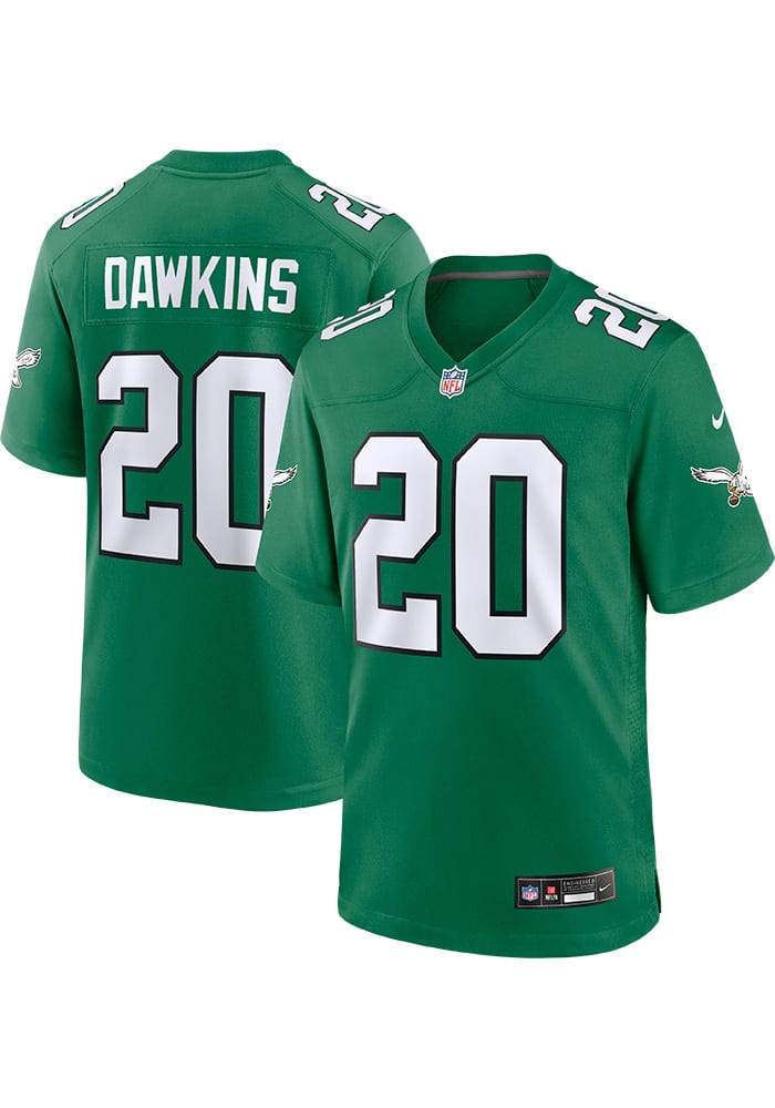 Nike Philadelphia Eagles No20 Brian Dawkins Midnight Green Team Color Super Bowl LII Youth Stitched NFL Vapor Untouchable Limited Jersey