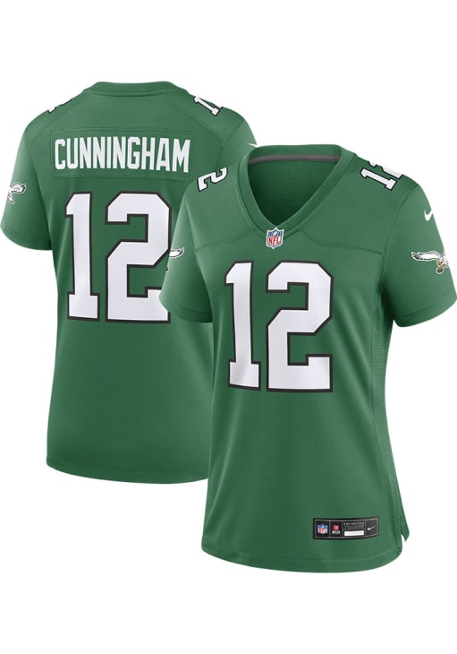 Randall Cunningham  Nike Philadelphia Eagles Womens Kelly Green Alternate Game Football Jersey