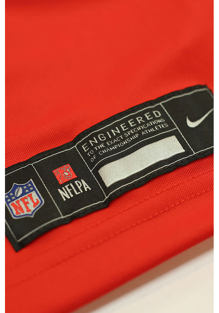 Nike Kansas City Chiefs No87 Travis Kelce Red Team Color Women's Super Bowl LV Bound Stitched NFL Vapor Untouchable Limited Jersey