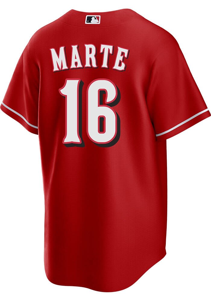 Noelvi Marte Cincinnati Reds Mens Replica Red Alternate Jersey