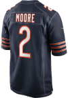 Main image for DJ Moore  Nike Chicago Bears Navy Blue Home Game Football Jersey