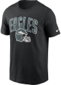 Philadelphia Eagles Nike ESSENTIAL TEAM ATHLETIC T Shirt - Black