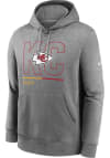 Main image for Nike Kansas City Chiefs Mens Grey REWIND CLUB Long Sleeve Hoodie
