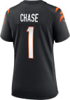 Main image for Ja'Marr Chase  Nike Cincinnati Bengals Womens Black HOME GAME Football Jersey