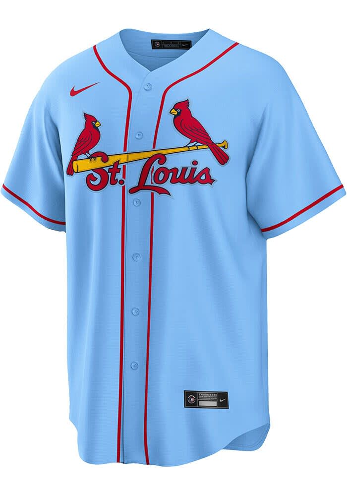 JoJo Romero St Louis Cardinals Mens Replica LIGHT BLUE Road Jersey