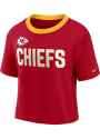 Kansas City Chiefs Womens Nike Fan High T-Shirt - Red