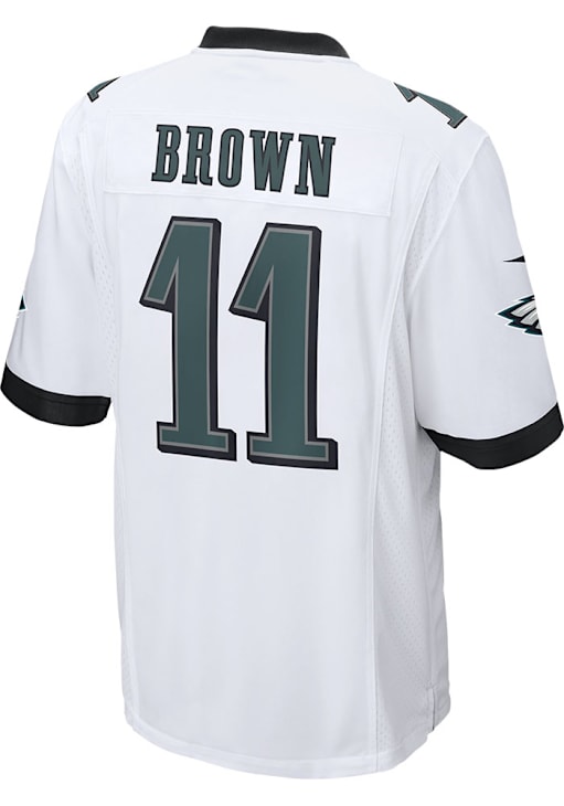 AJ Brown Philadelphia Eagles WHITE HOME GAME Jersey 17328180