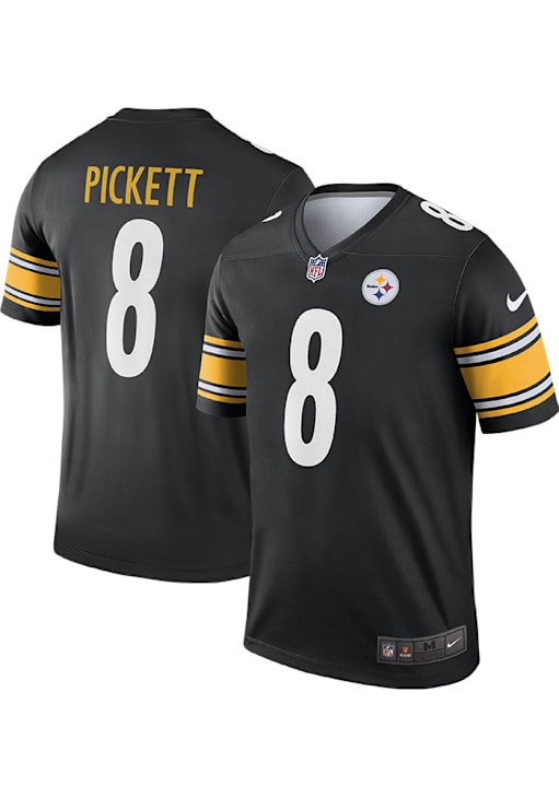 Kenny Pickett Pittsburgh Steelers BLACK HOME LEGEND Jersey 17328211