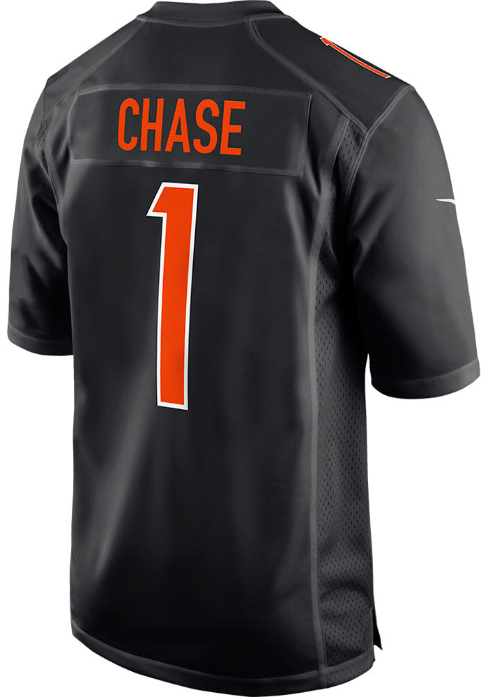 Cincinnati Bengals Chase deals Black NFL Jersey US Large