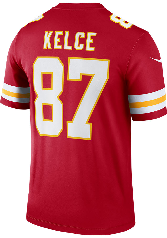 Kansas City Chiefs Kelceユニフォーム 2XL(3L) Travis Kelce Kansas City Chiefs Home Jersey - RED