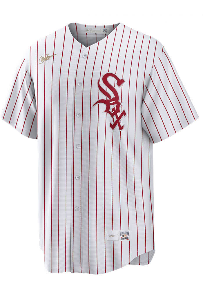 Chicago White Sox Nike Home Style Cooperstown Jersey WHITE