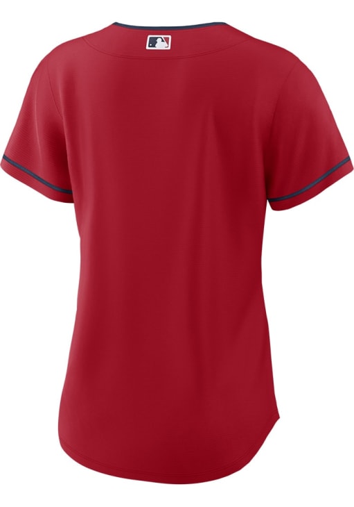 Cleveland Guardians Womens Red Alt Limited Baseball Jersey
