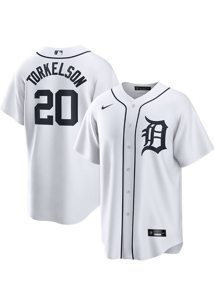Detroit Tigers Custom Authentic White 2021 Memorial Day Jersey