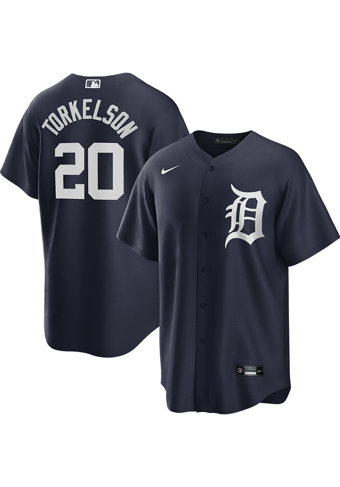 Detroit Tigers Spencer Torkelson Navy Authentic 2020 MLB Draft Alternate Team Jersey