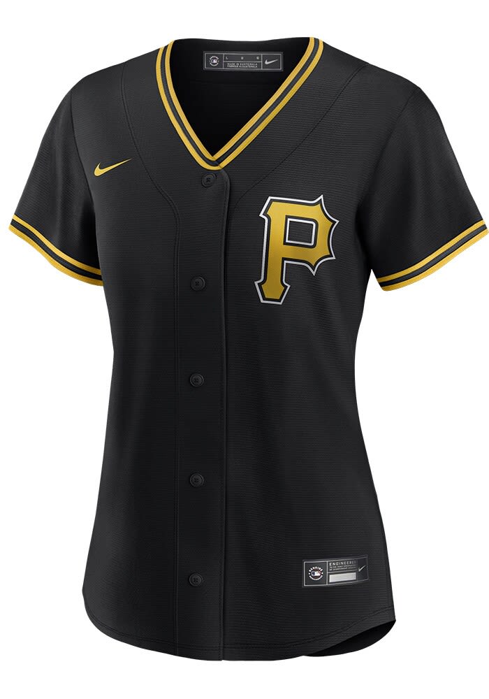 Roberto Clemente Pittsburgh Pirates Womens Replica BLACK Alt