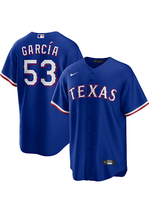 Adolis Garcia Texas Rangers Mens Replica ROYAL Alt Jersey 17328661