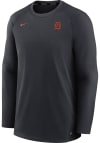 Main image for Nike Detroit Tigers Mens Navy Blue Pregame Long Sleeve Sweatshirt