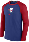 Main image for Nike Philadelphia Phillies Mens Blue Game Long Sleeve Sweatshirt