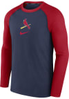 Main image for Nike St Louis Cardinals Mens Navy Blue Game Long Sleeve Sweatshirt