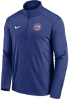 Main image for Nike Chicago Cubs Mens Blue Team Agility Long Sleeve 1/4 Zip Pullover