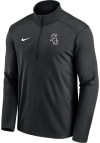 Main image for Nike Chicago White Sox Mens Black Team Agility Long Sleeve Qtr Zip Pullover