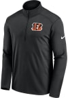 Main image for Nike Cincinnati Bengals Mens Black PACER Long Sleeve 1/4 Zip Pullover