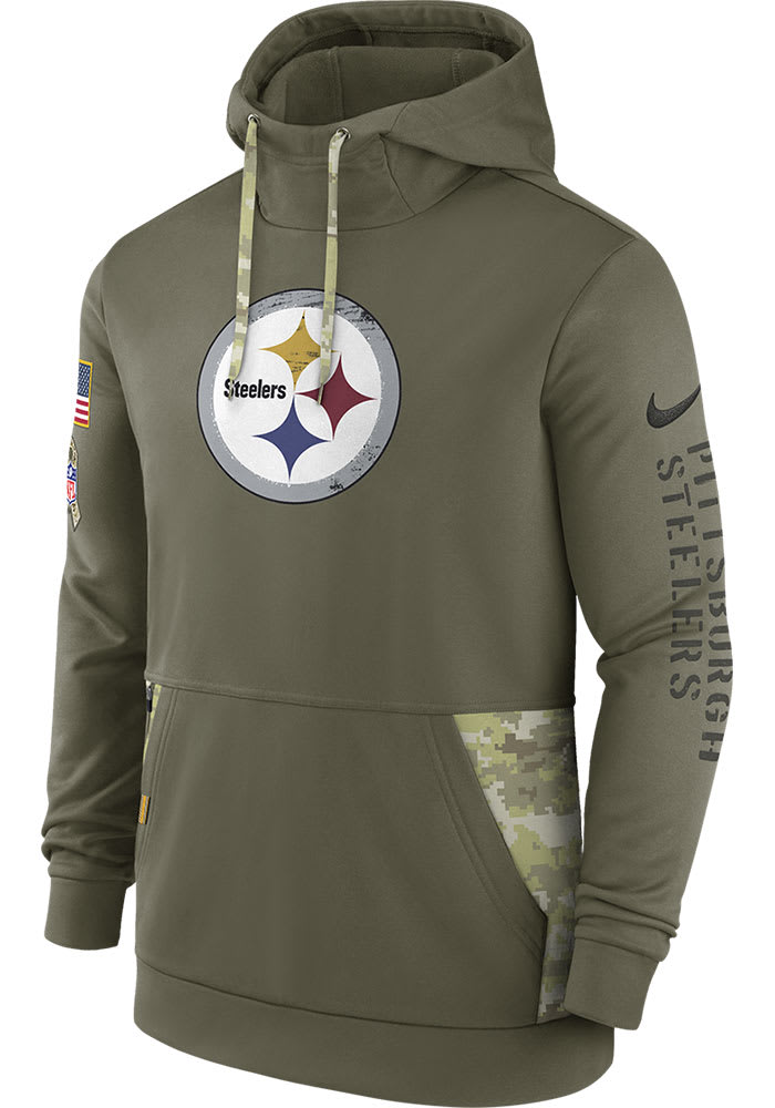 Salute to 2024 service steelers hoodie