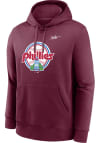Main image for Nike Philadelphia Phillies Mens Maroon Coop Club Long Sleeve Hoodie