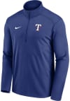 Main image for Nike Texas Rangers Mens Blue Team Agility Long Sleeve 1/4 Zip Pullover