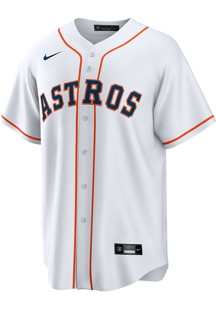 Houston Astros No23 Michael Brantley Men's Nike White Fluttering USA Flag Limited Edition Authentic Jersey