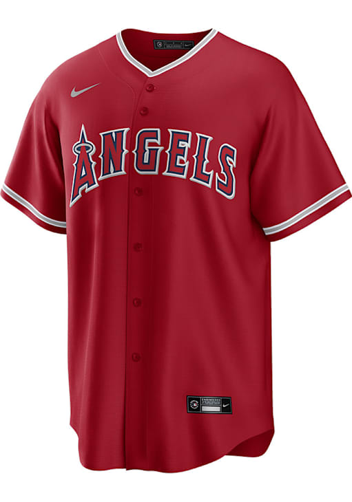 Anaheim Angels Mens Vintage Baseball Jersey Mike Trout Angels