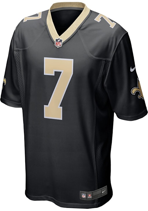 Taysom Hill New Orleans Saints BLACK Game Jersey 17329531