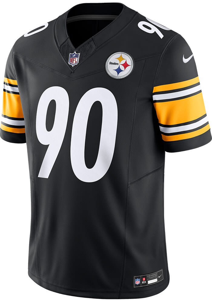 TJ Watt Pittsburgh Steelers Mens BLACK Vapor F.U.S.E. Design