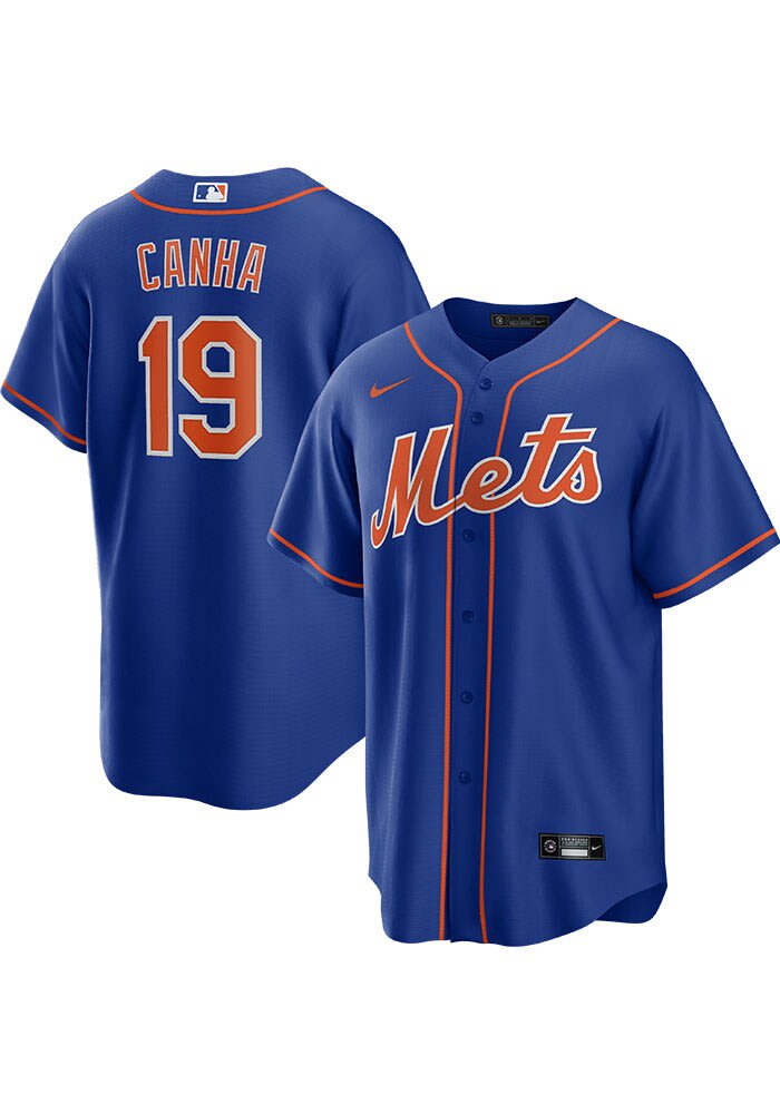 Mark Canha Mets Replica Alt Jersey