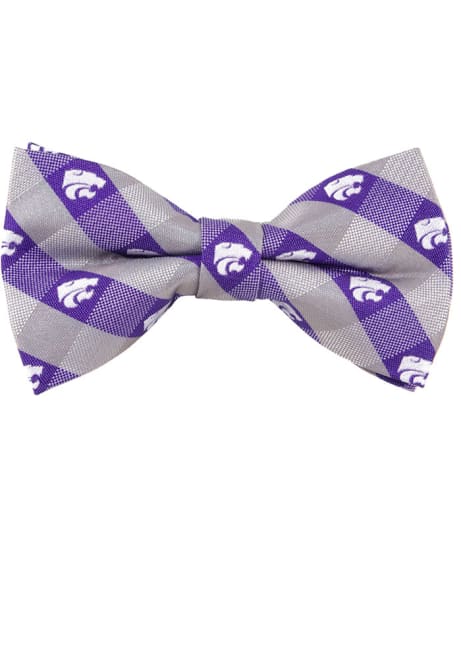 Check K-State Wildcats Mens Tie