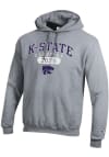 Main image for Mens K-State Wildcats Grey Champion Class of 2025 Pill Powerblend Hooded Sweatshirt
