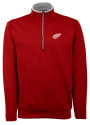 Detroit Red Wings Antigua Leader 1/4 Zip Pullover - Red