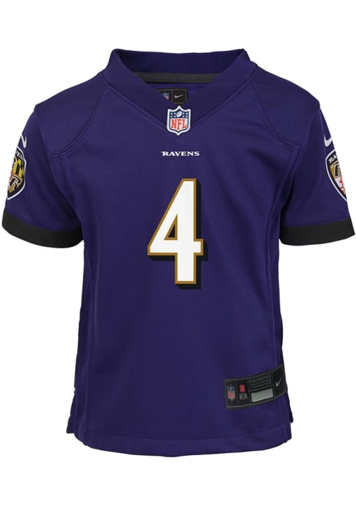 Zay Flowers Baltimore Ravens Boys Purple Nike Nike Game Football Jersey