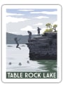 Branson Table Rock Lake Cliff Stickers