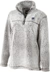 Main image for Akron Zips Womens Grey Sherpa 1/4 Zip Pullover